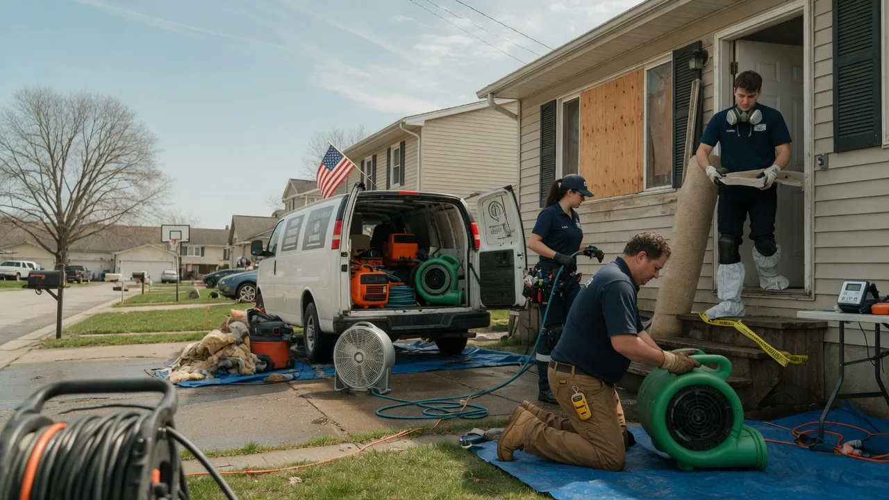 Water Damage Restoration in Kendallville, IN near me